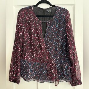 1. State Floral Blouse XL